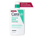 CeraVe Foaming Facial Cleanser | Makeup Remover and Daily Face Wash for Oily Skin | Paraben & Fragrance Free | 19 Fl Oz