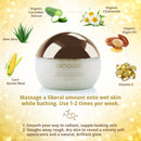 White Gold 24K Classic Body Scrub Exfoliator from OROGOLD Cosmetics 275 g. / 9.7 oz.