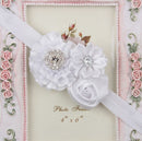 “Roses and Diamonds” Baby Headband