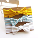 Cotton Baby Headband with Bow