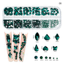 12Gird Multi Size Crystal Diamond Gems