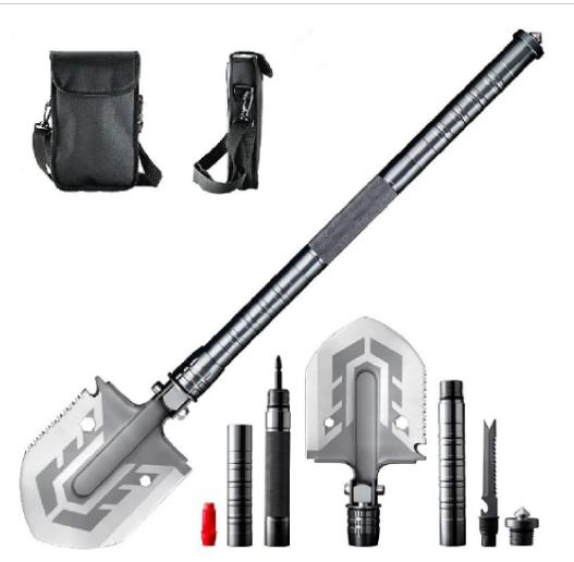 Ultimate Survival Tool 23-in-1 Multi-Purpose Folding Shovel