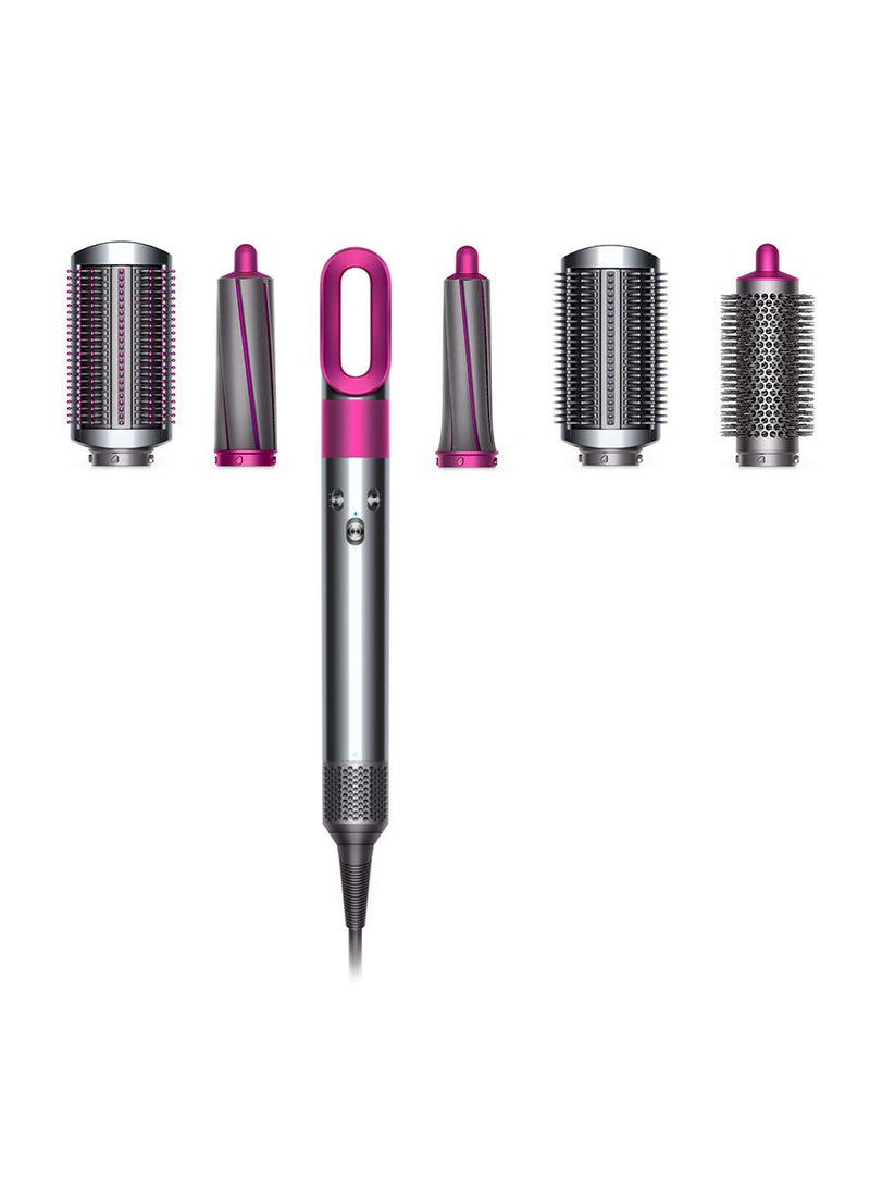 Dyson Airwrap Hair Styler Complete | Fuchsia Pink & Nickel