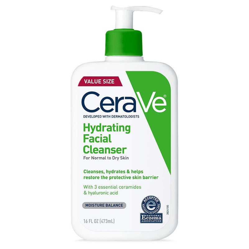 CeraVe Hydrating Facial Cleanser | Moisturizing Face Wash