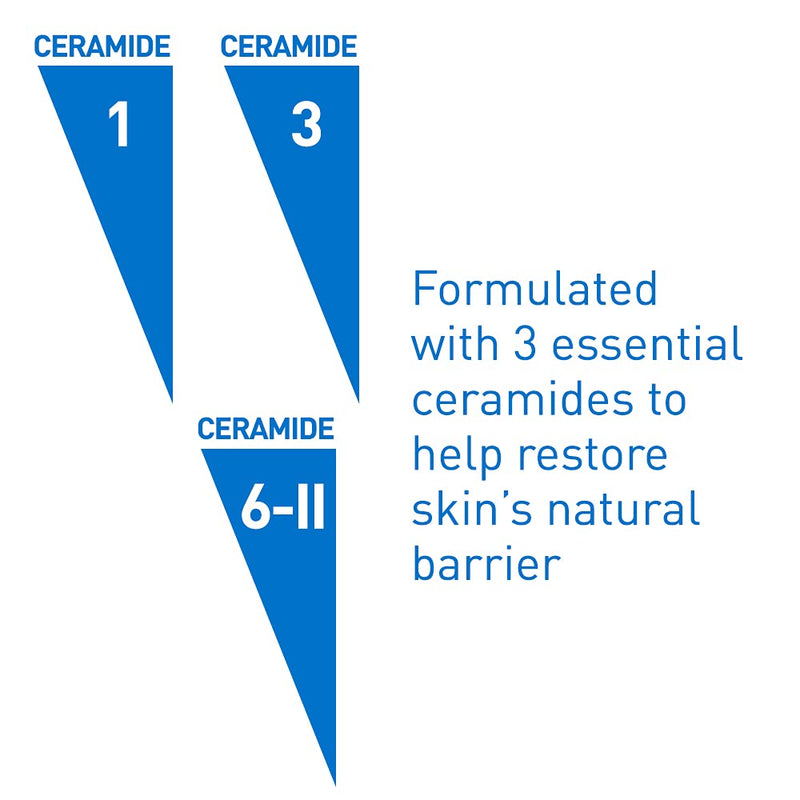 CeraVe PM Facial Moisturizing Lotion 3 oz. Multiplied with Derma Roller 3 Fl Oz (Pack of 1)
