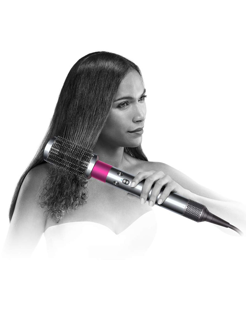 Dyson Airwrap Hair Styler Complete Fuchsia Pink UAE 3 Pin Plug 2 Year UAE Warranty Fuchsia Pink & Nickel