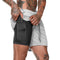 New Men 2 in 1 Fitness Running Shorts | Activewear