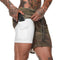Best Men 2 in 1 Fitness Running Shorts Online | I WANT THIS
