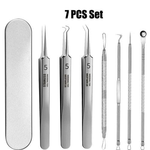 Professional Ultra-fine Tweezer Set