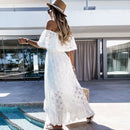 White Maxi Party Dress