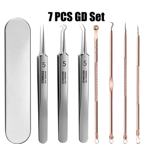 Professional Ultra-fine Tweezer Set