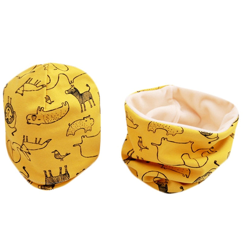 Buy Best Children Cotton Hat & Scarf Online | I WANT THIS