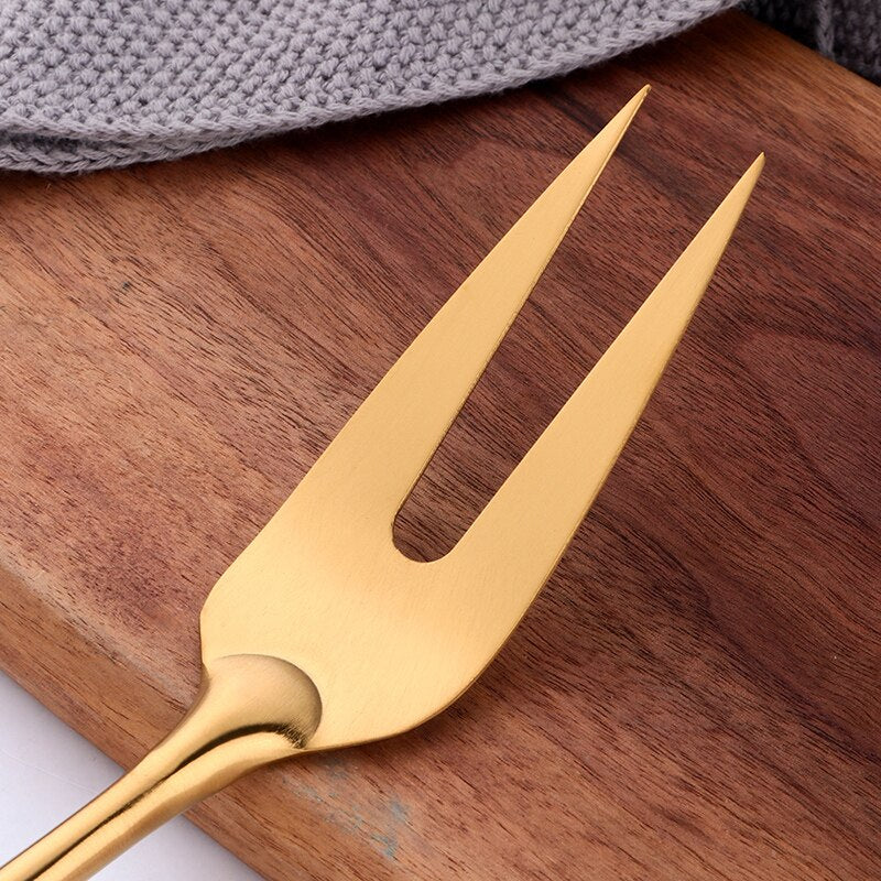 Rose Gold Kitchen Service Spoon