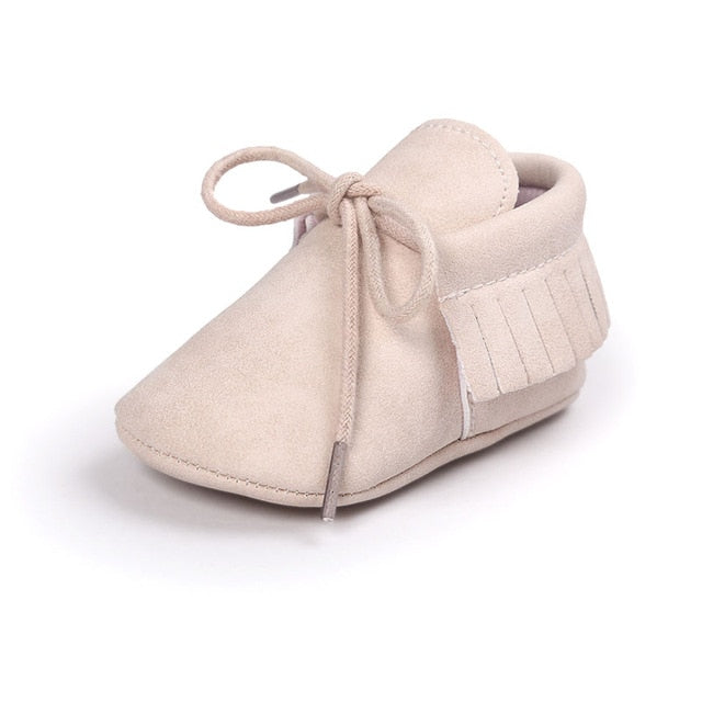 Leather Baby Moccasins