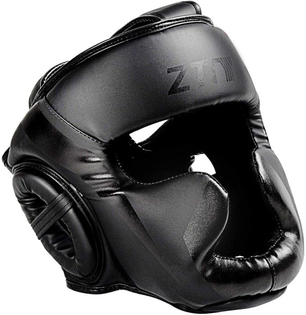 Leather Sparring Helmet