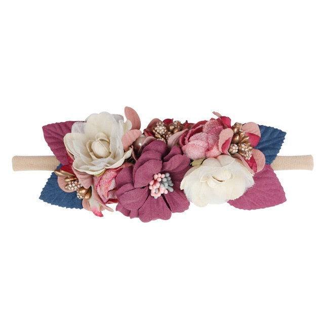 Floral Baby Headband