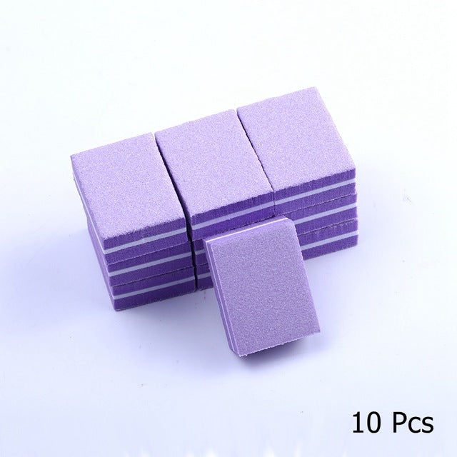 Double-sided Mini Nail File Blocks