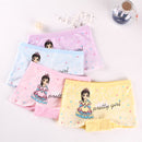 Girl’s Cotton Underwear for Children (4-Packs)