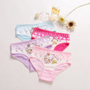 Girl’s Cotton Underwear for Children (4-Packs)