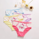 Girl’s Cotton Underwear for Children (4-Packs)