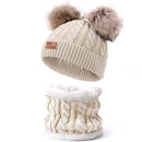 Ultra-Soft Kids Hat and Scarf Set