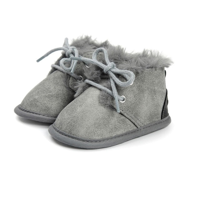 Winter Fur Snow Boots