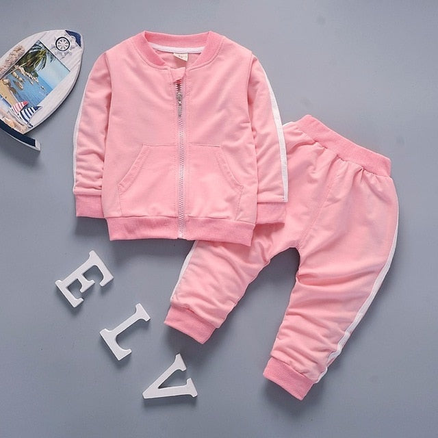 Kids All-Cotton Exercise Suit