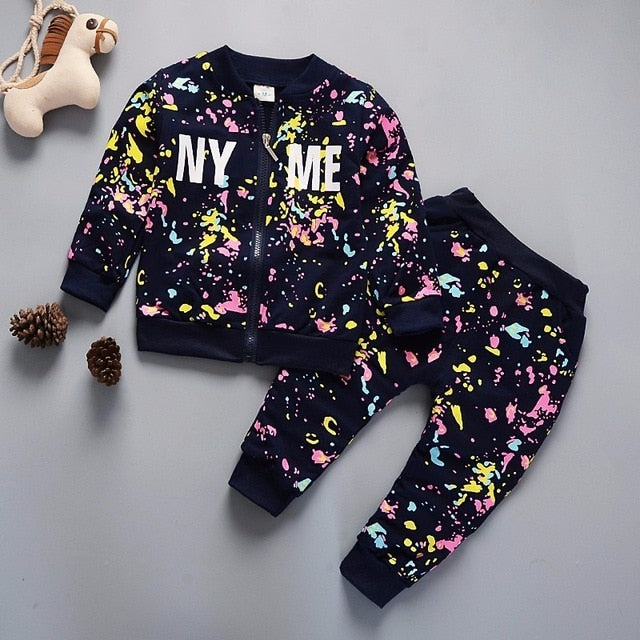 Kids All-Cotton Exercise Suit