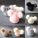 Best Baby Double Poof Wool Knitted Hat Online | I WANT THIS