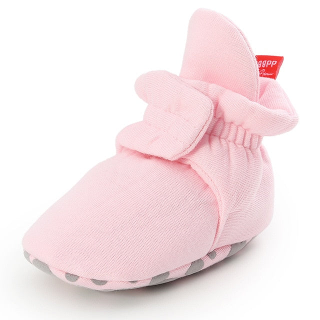 Anti-Slip Plush Infant Crib Shoes