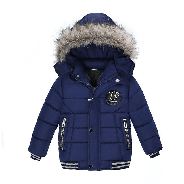 Kid’s Classic Fashion Hooded Winter Parka