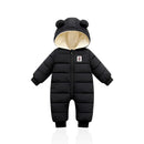 Teddy Bear Hooded Kids Snowsuit
