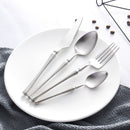 Black Gold Cutlery Set