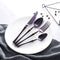 Black Gold Cutlery Set