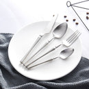 Black Gold Cutlery Set