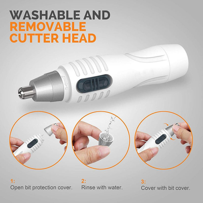 Waterproof Ear & Nose Hair Trimmer