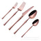 Mirror Gold Cutlery Set