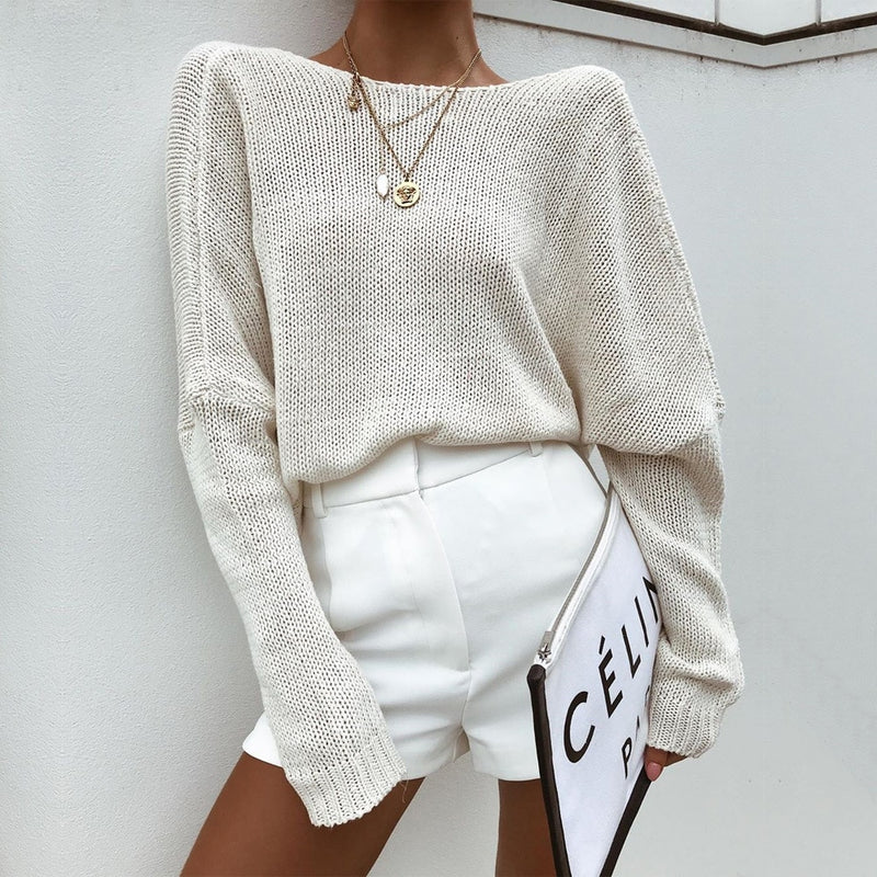 Cross Knitted Sweaters