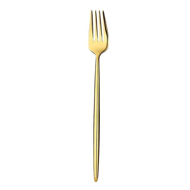 Mirror Gold Cutlery Set