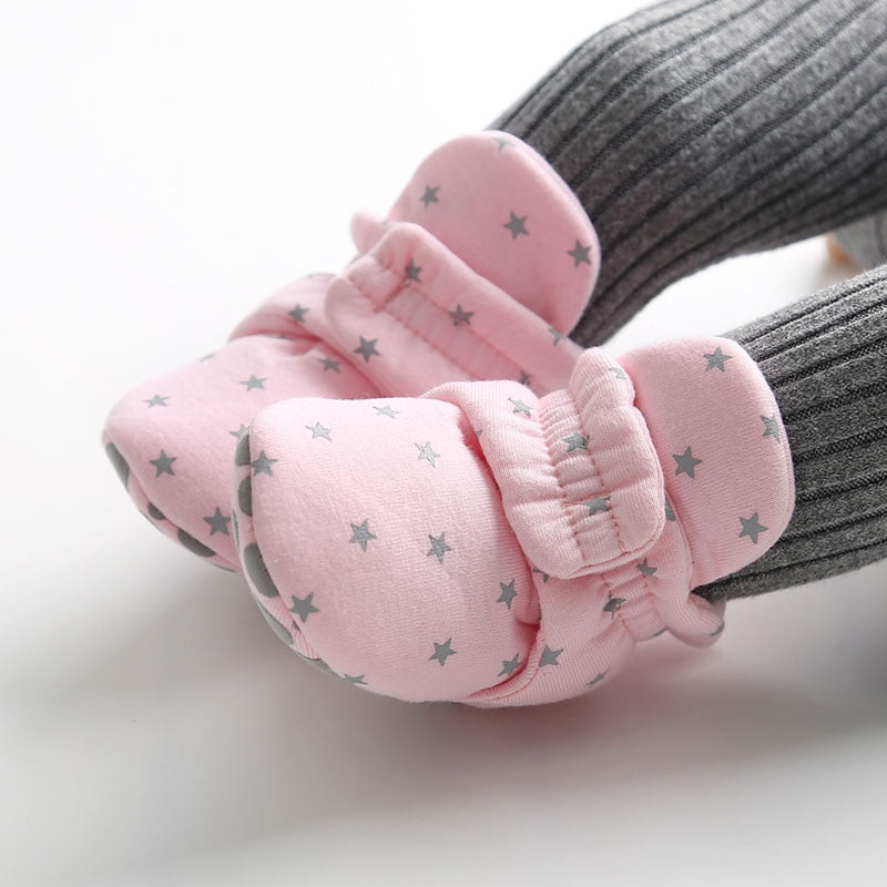 Cotton Baby Booties