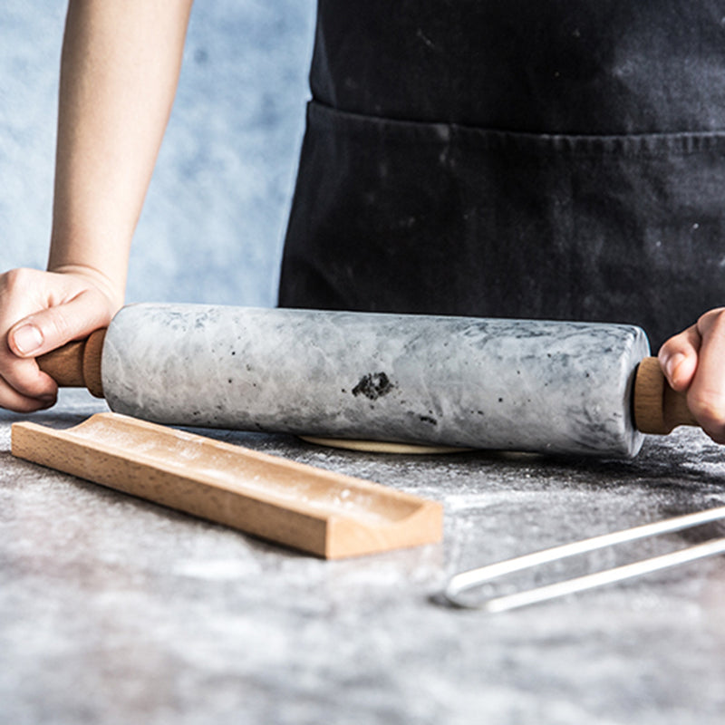 Rolling Pin With Marble Roller