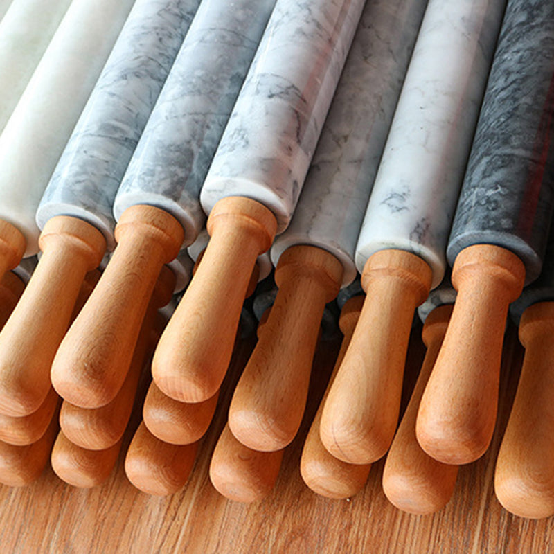 Rolling Pin With Marble Roller