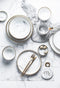 Gold Marble Ceramic Tableware Set
