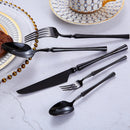 Mirror Gold Cutlery Set