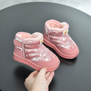 Kids Rubber Winter Snow Boots