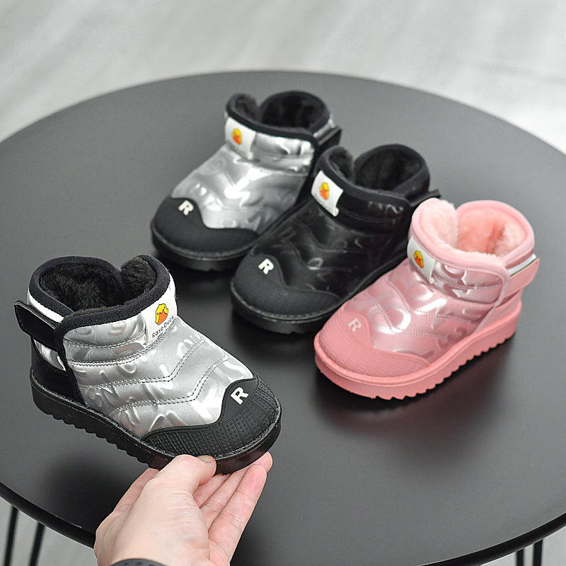 Kids Rubber Winter Snow Boots