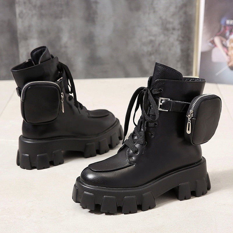 Buy Best Lace Up Black Military Boots Online | I WANT THIS