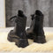 Lace Up Black Military Boots