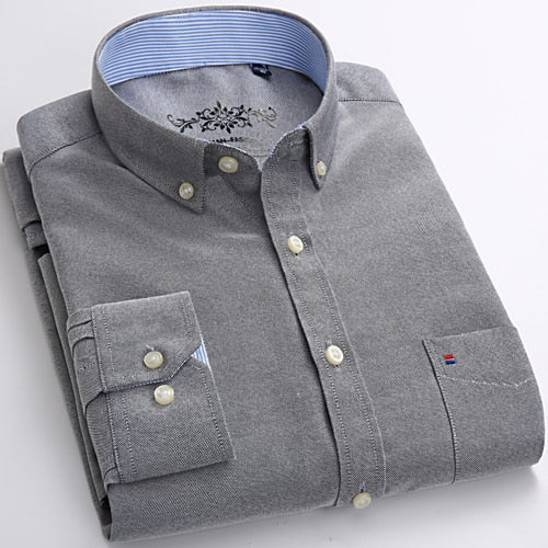 Casual Long Sleeved Classic Shirt