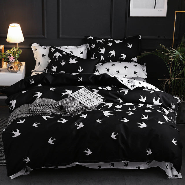 Luxury Black Bedding Set